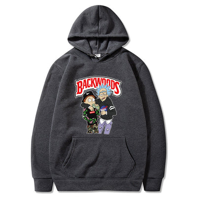 Unisex Backwoods Lettering Hoodie