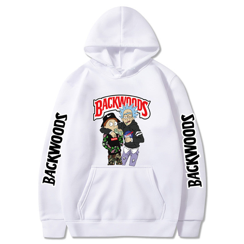 Unisex Backwoods Lettering Hoodie