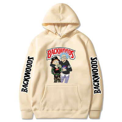 Unisex Backwoods Lettering Hoodie