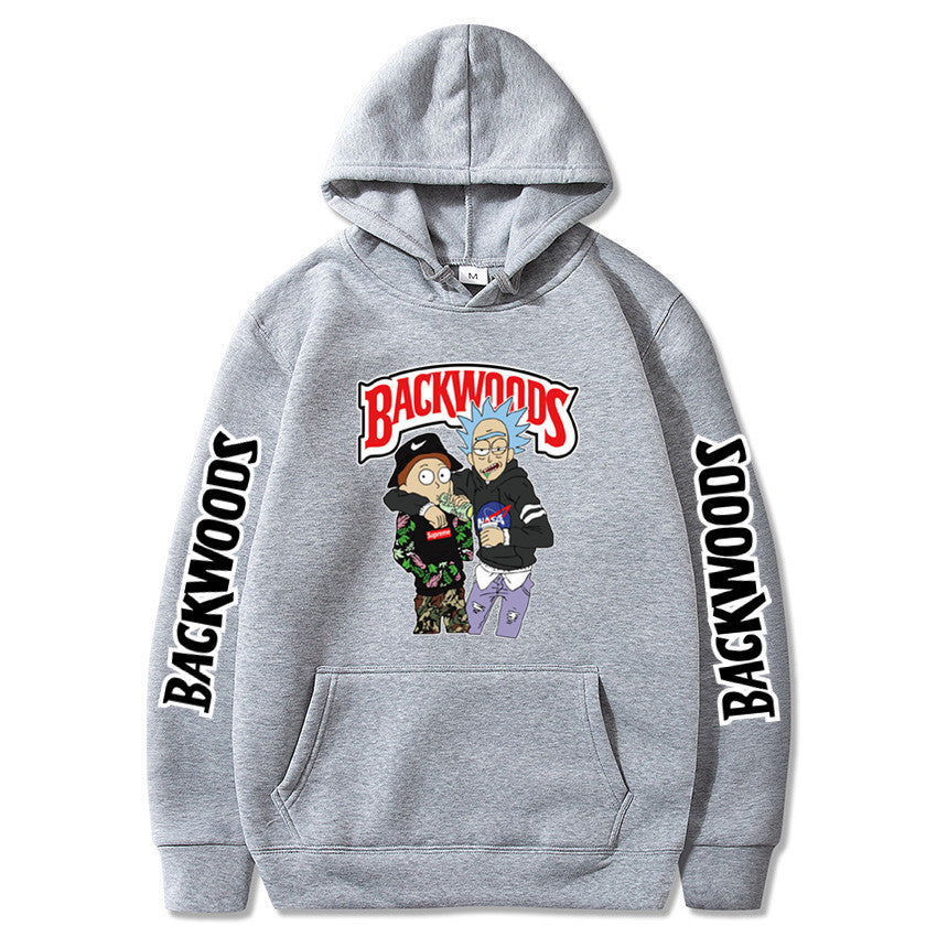 Unisex Backwoods Lettering Hoodie